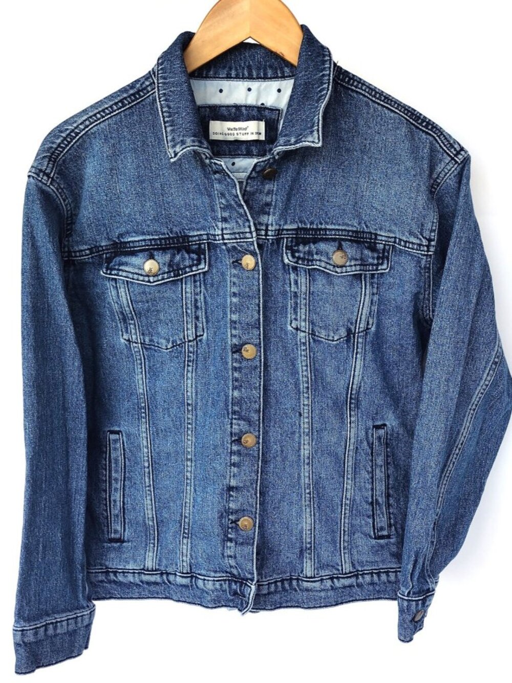 White Stuff Mid Denim Jacket Medium